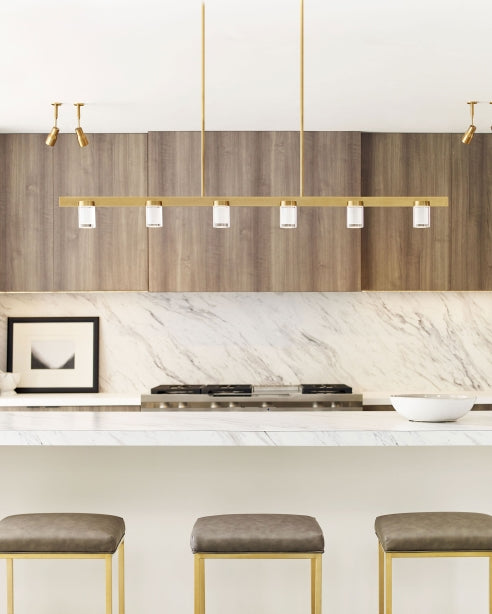 Esfera 60-inch Linear Chandelier 700Lsfesf60 by Visual & Comfort & Co