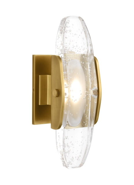 Visual Comfort Wythe Industrial Glass Sconce 