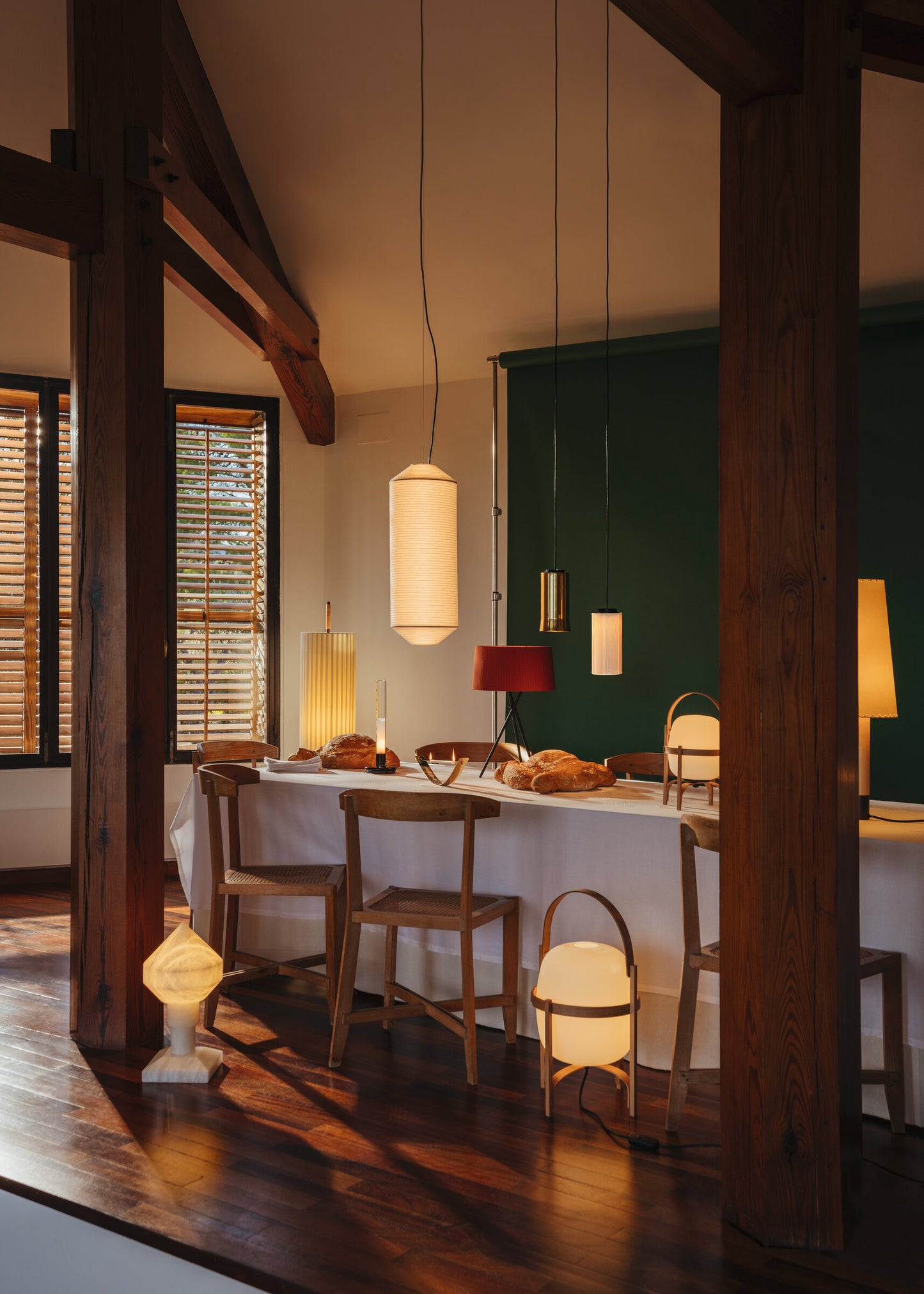 Santa & Cole Tekiò pendant for restaurant ambient lighting