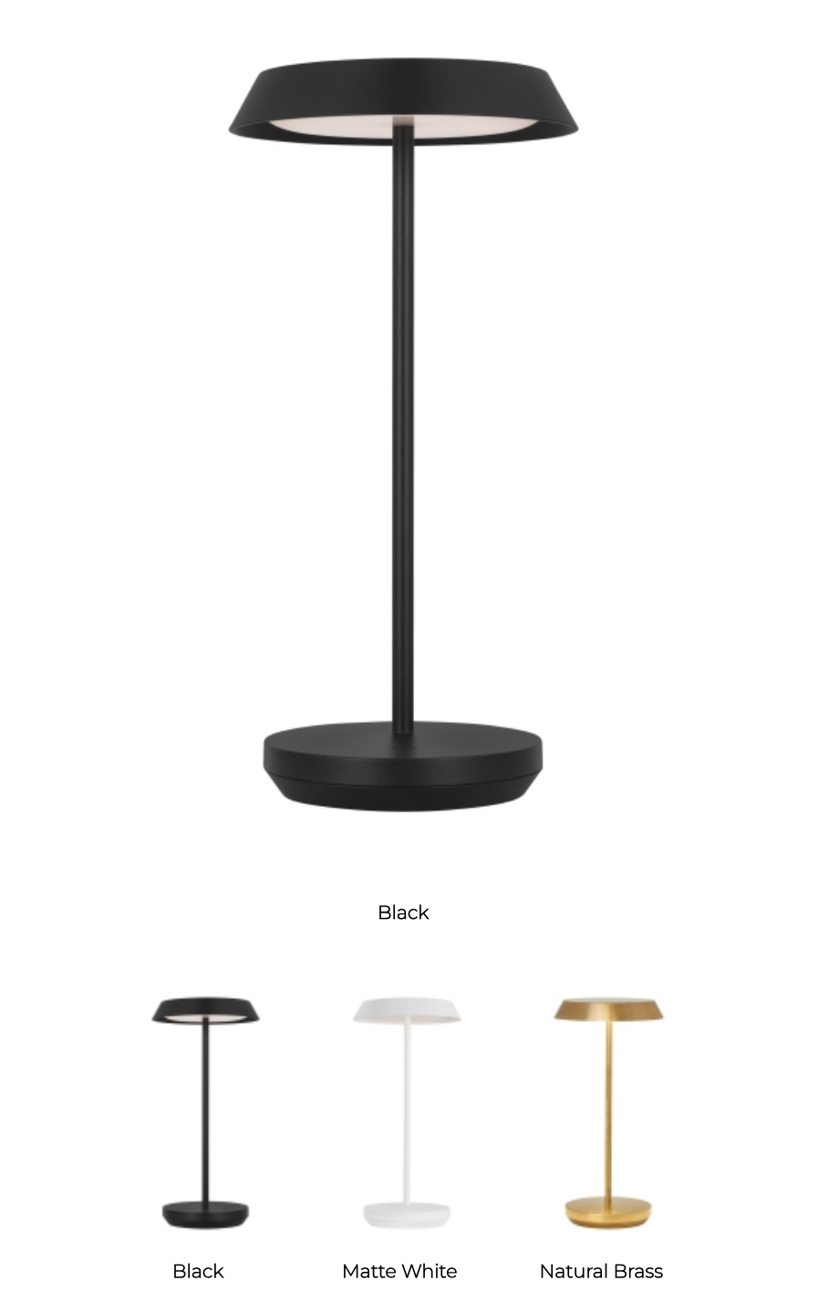 Visual Comfort Tepa Cordless Sltb25 Portable Table Lamp 