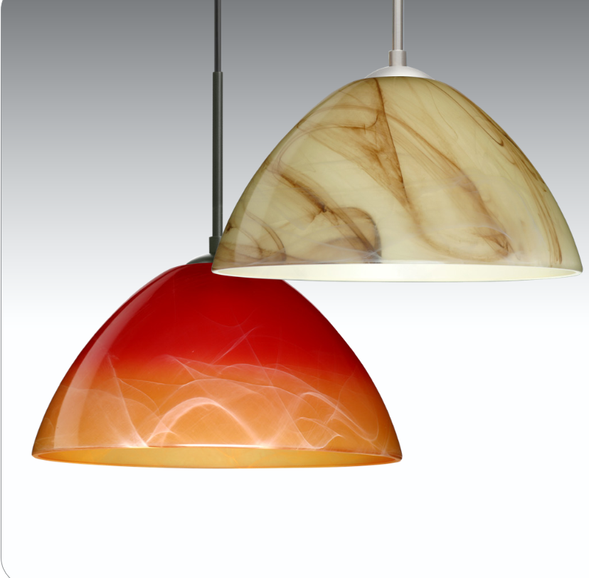 Besa Tessa decorative pendant light with dimmable illumination for kitchens, bedrooms, and offices