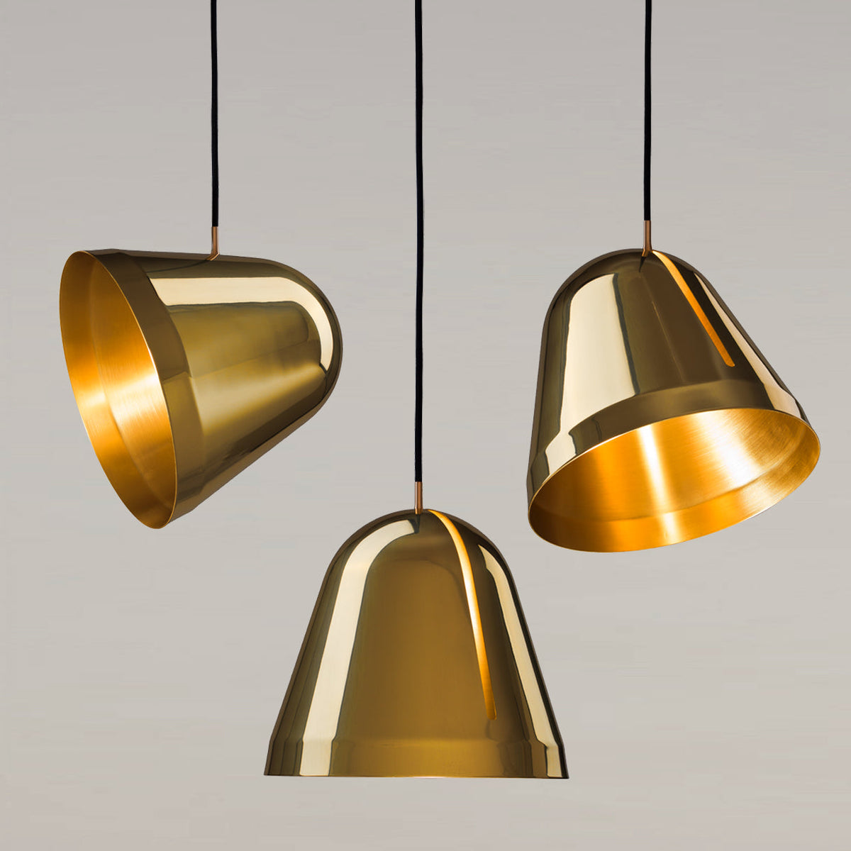 Nyta Tilt Large Brass in solid brass – adjustable pendant light, photo 2