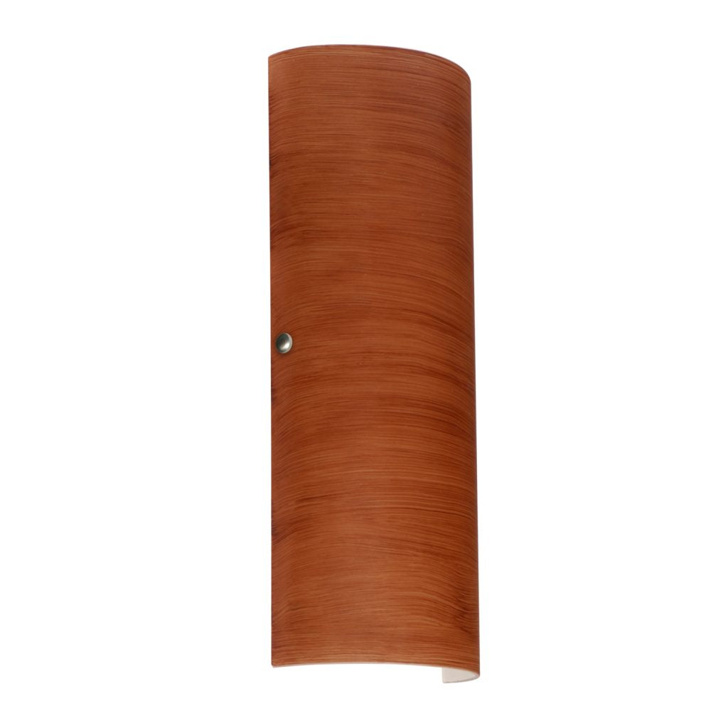Modern Besa Lighting Torre 18 wall light with decorative cherry glass diffuser and contemporary styling.