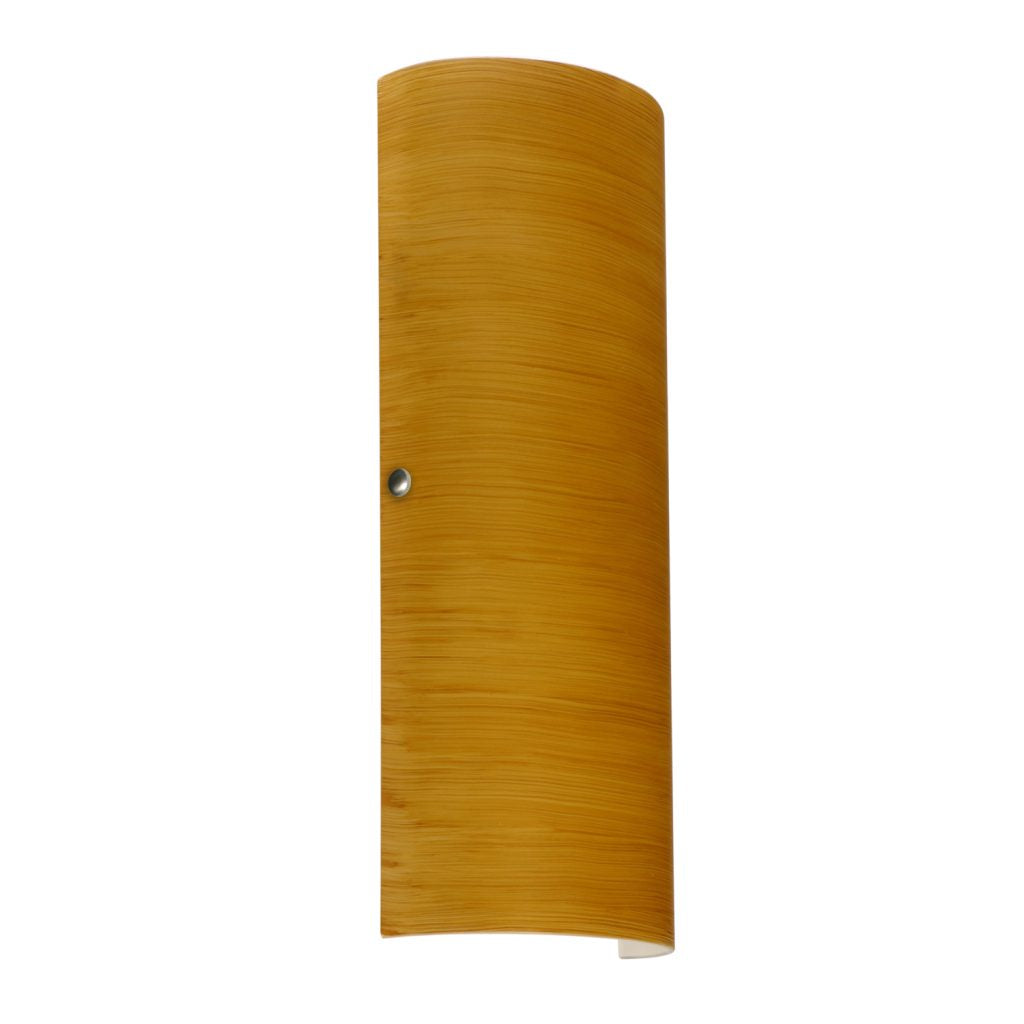 Modern Besa Lighting Torre 18 oak glass wall sconce designed for ambient lighting in contemporary residential interiors.