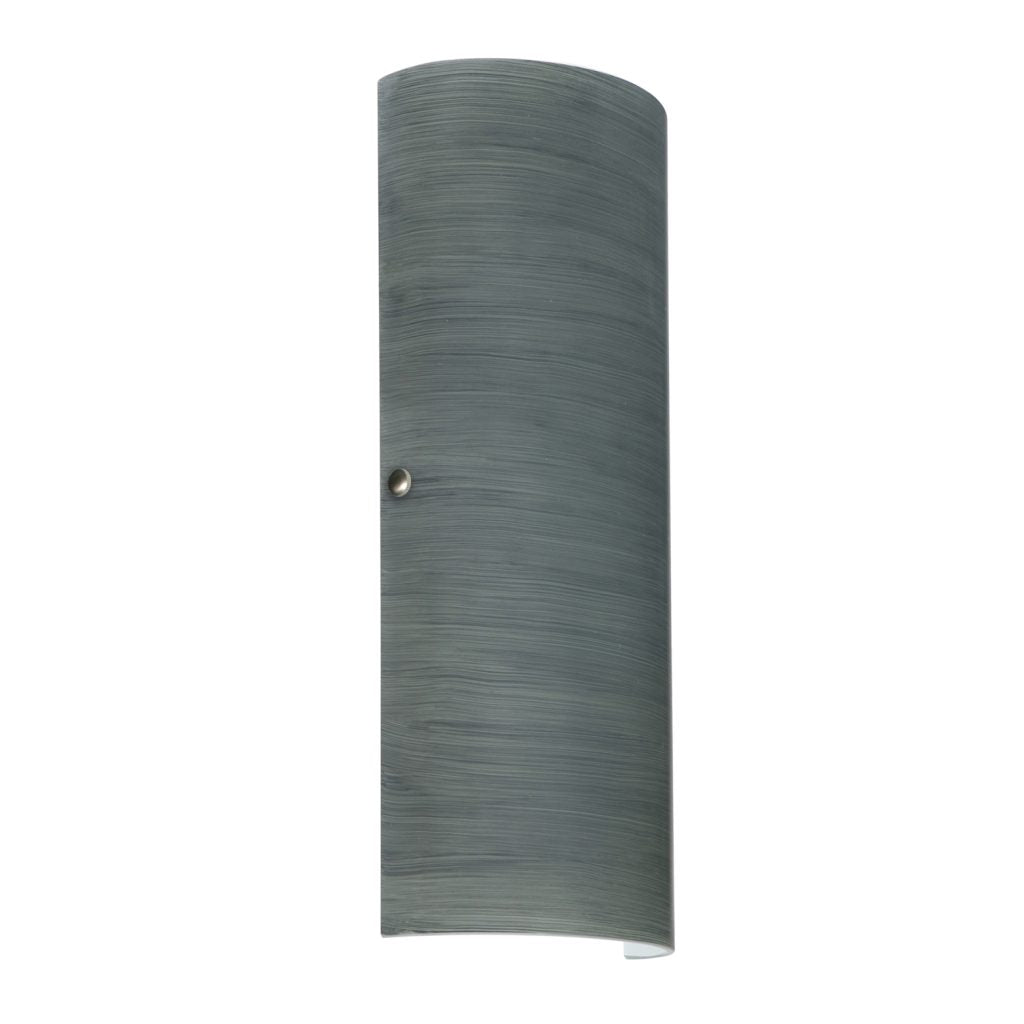 Modern Besa Lighting Torre 18 titan glass wall sconce designed for ambient lighting in contemporary residential interiors.
