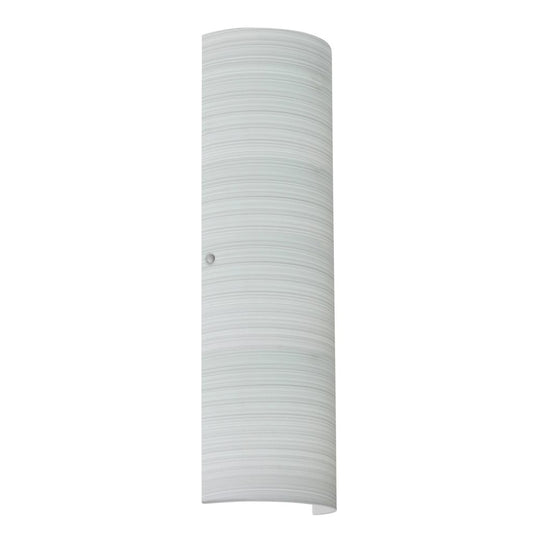Modern Besa Torre 22 ADA wall light featuring a Chalk glass shade for hallways and bedrooms