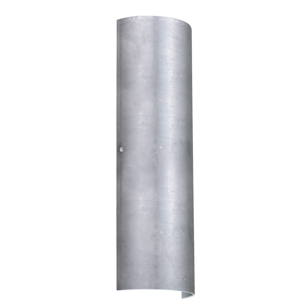 Besa Torre 22 wall sconce with Silver Foil glass diffuser for hallway and bedroom lighting