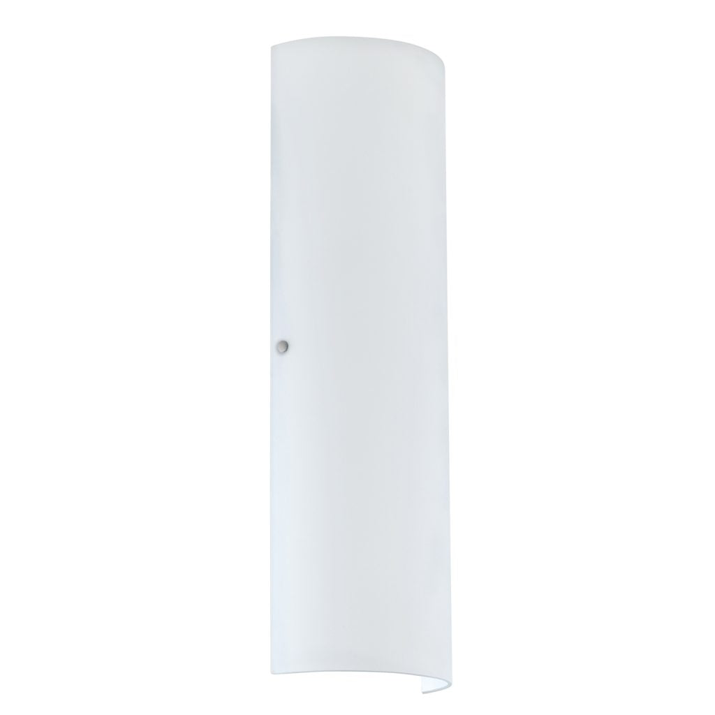 Besa Torre 22 wall sconce with White glass diffuser for residential and hospitality lighting