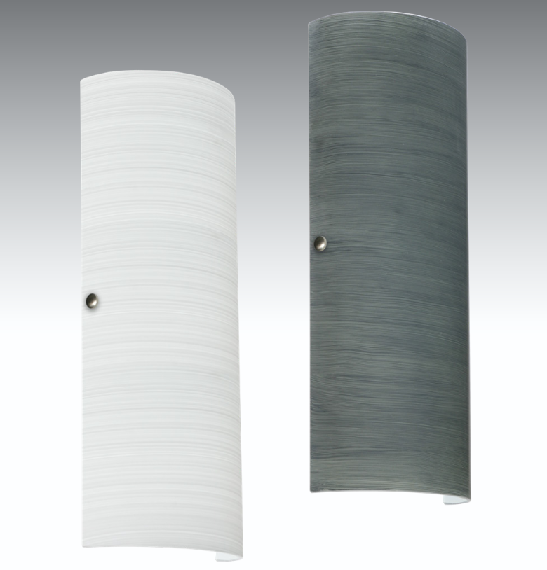 Modern wall lighting with the Besa Torre 22 handcrafted glass sconce