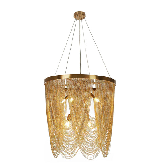 Tracienuri 7 Light Brass Chandelier Ha05137 - LNC Home