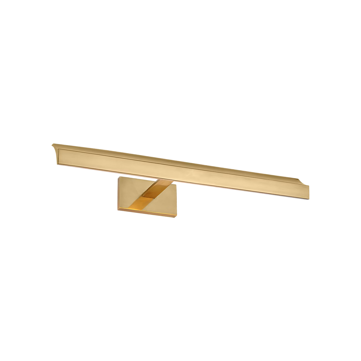 Adjustable brass picture light for hallway and bedroom wall décor