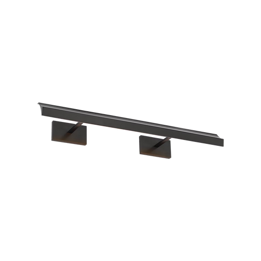 bronze finish picture light with warm 2700K LED for gallery wall lighting