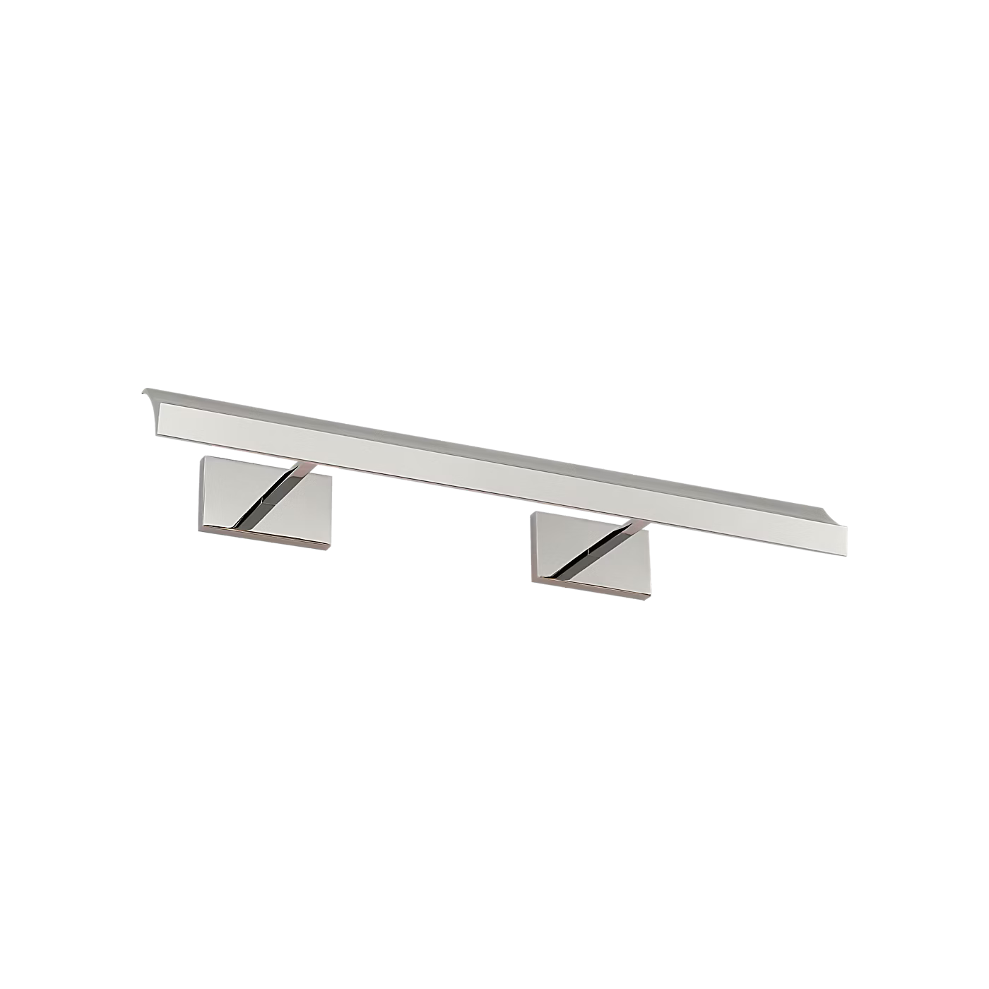 Tave 24 picture light polished nickel by Visual Comfort illuminating framed artwork
