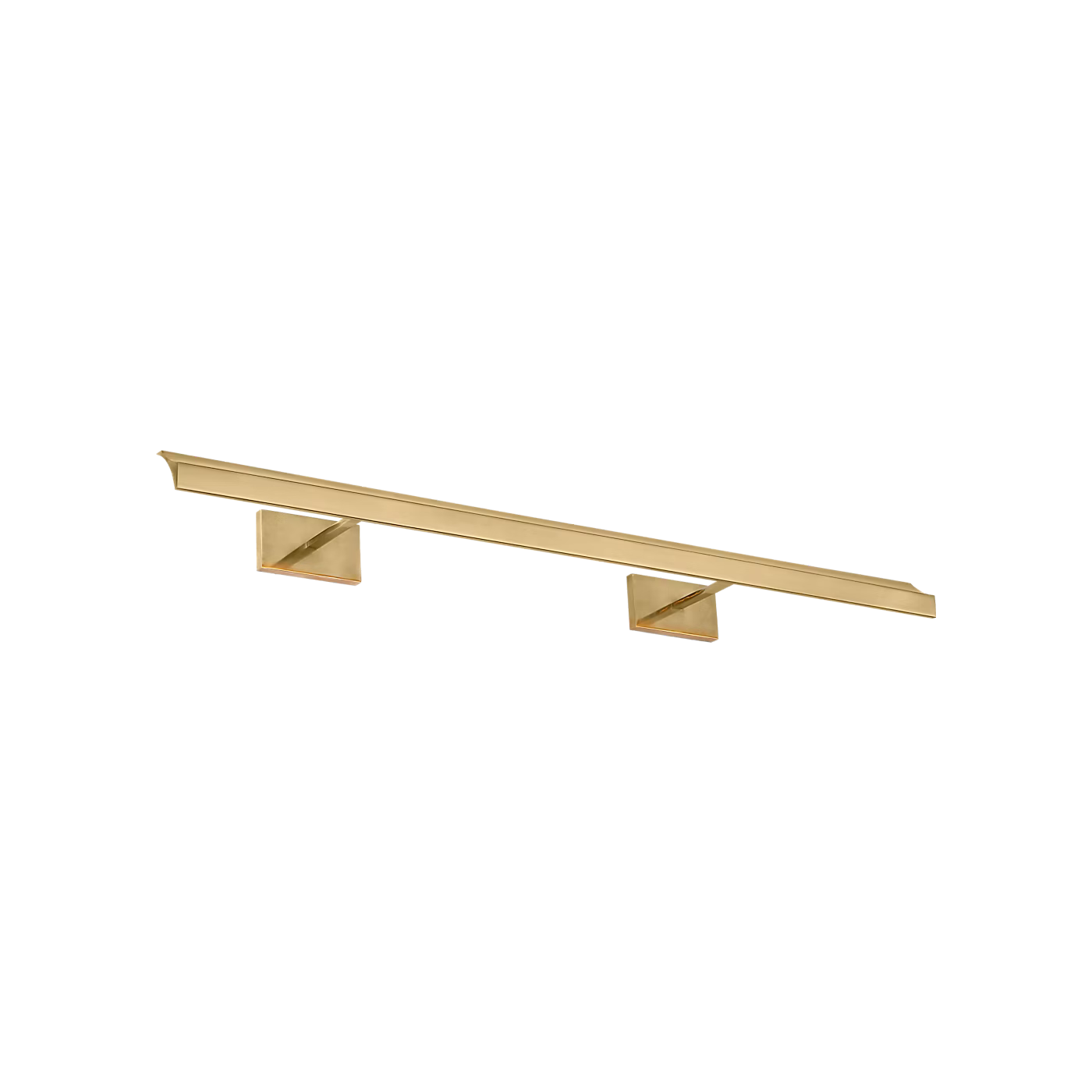 Visual Comfort brass picture light 36 inch LED art fixture