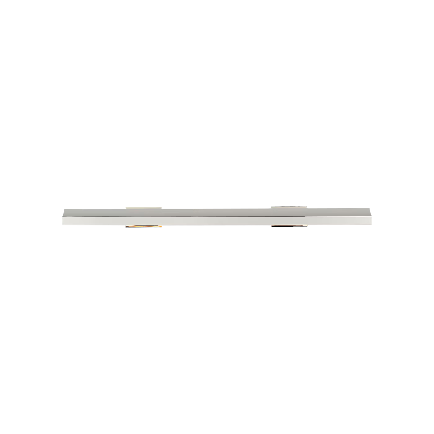 Trave 36 polished nickel art light with pivoting head for precision lighting