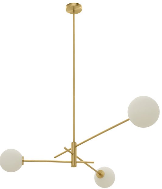 CTO Lighting Trevi 3-Light Pendant