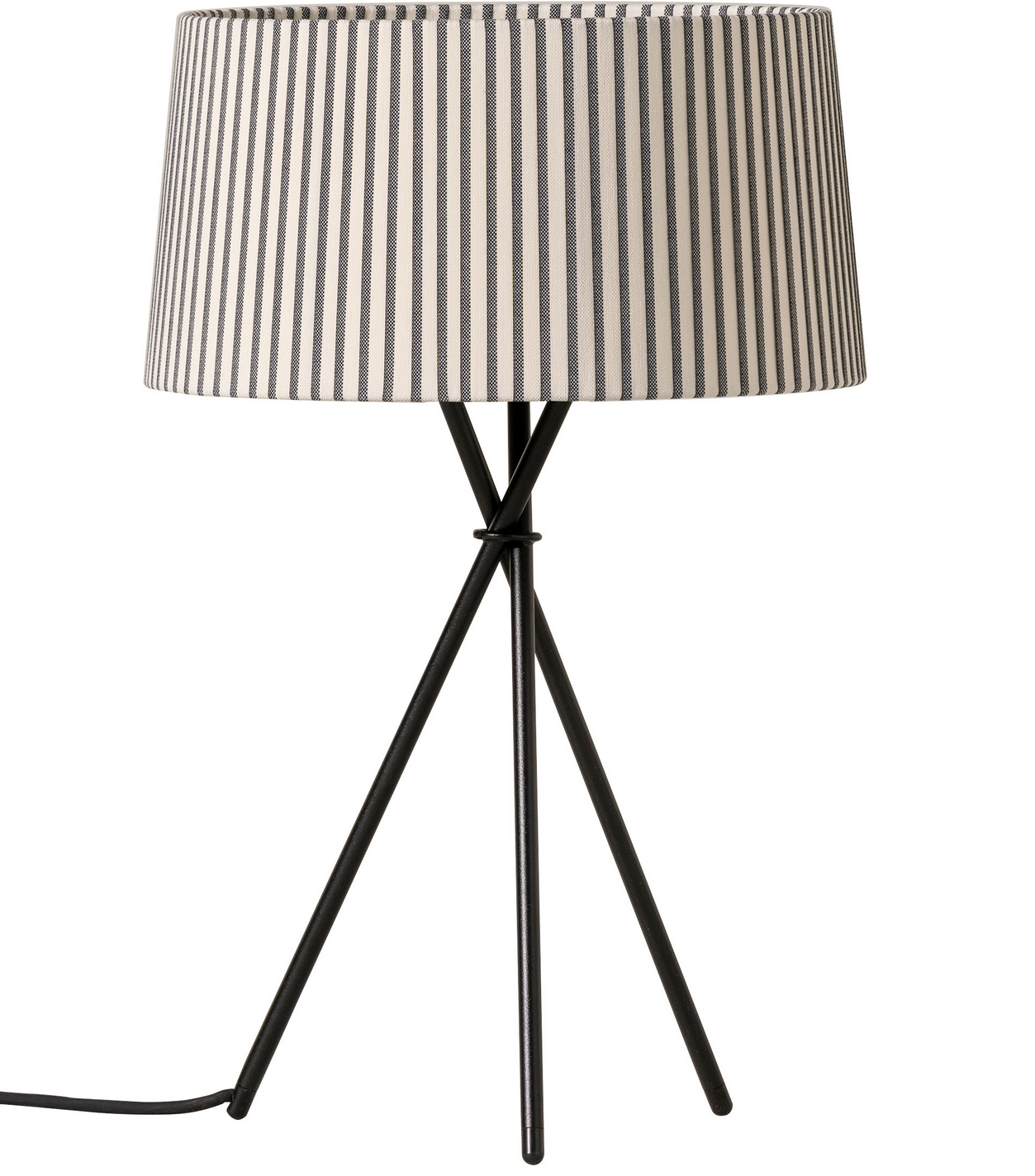 Santa & Cole Trípode M3 striped shade indoor lamp