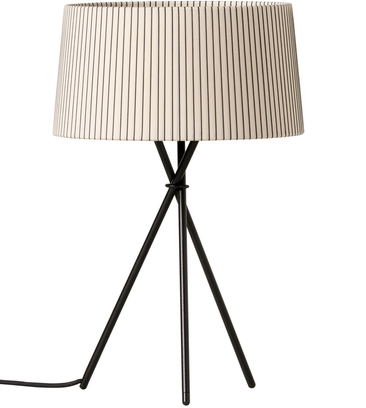 Contemporary indoor lamp with Diplomática ribbon shade