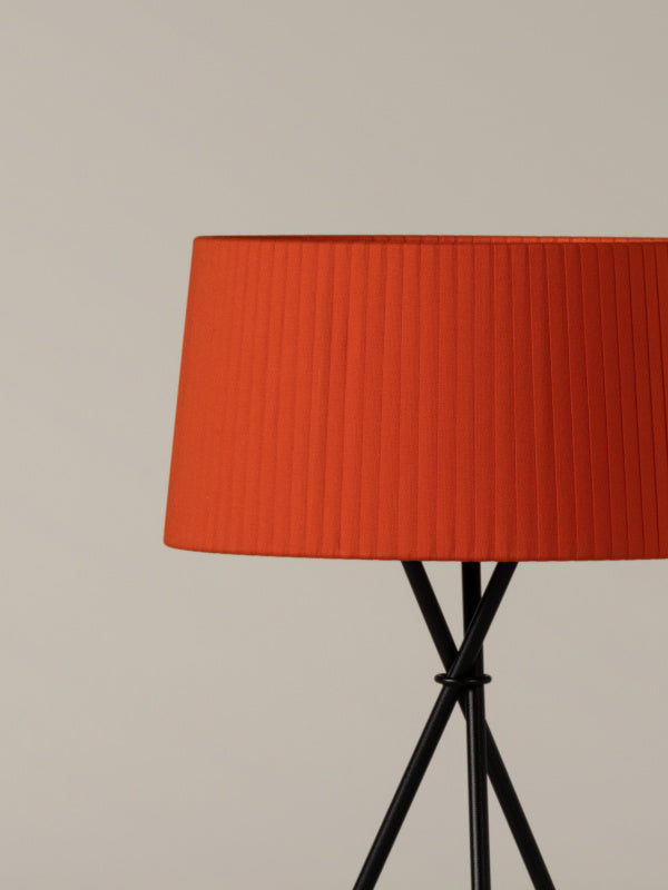 Modern ribbon shade lamp for bedroom and office lighting