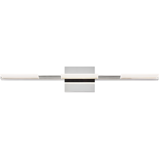 Visual Comfort Tris 3-Light by Sean Lavin in a bathroom