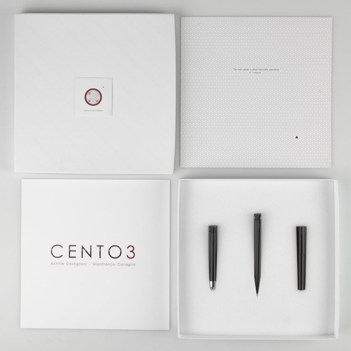 EGOUNDESIGN TRITTICO CENTO3 set writing set, photo 4