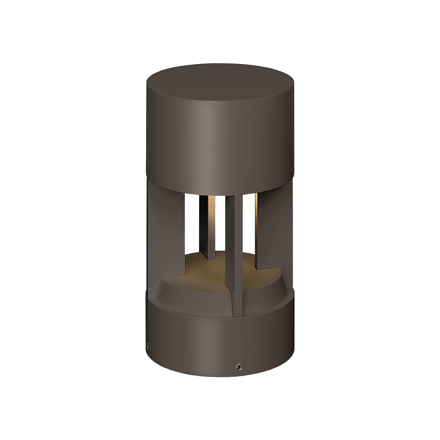 Visual Comfort Turbo 12 LED outdoor path light in bronze finish by Sean Lavin 