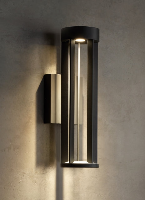 Visual Comfort Turbo Led Outdoor Wall Sconce Charcoal