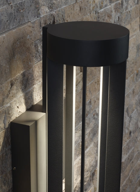 Visual Comfort Turbo Led Outdoor Wall Sconce Black
