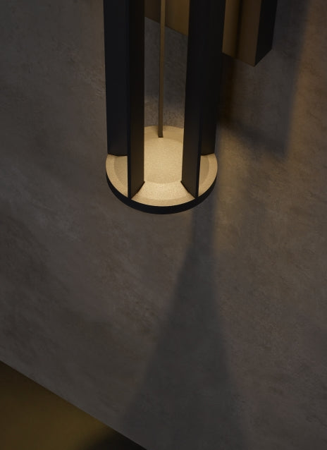 Visual Comfort Turbo Led Outdoor Wall Sconce Black