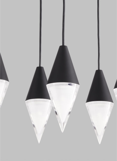 Visual Comfort Turret 18 Light Chandelier Natural Brass