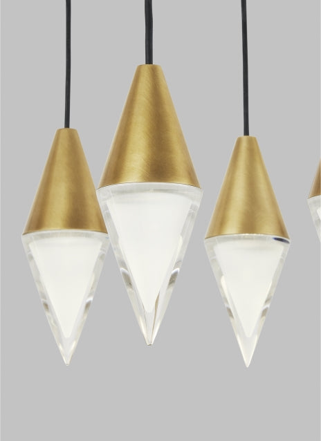 Visual Comfort Turret 18 Light Chandelier 