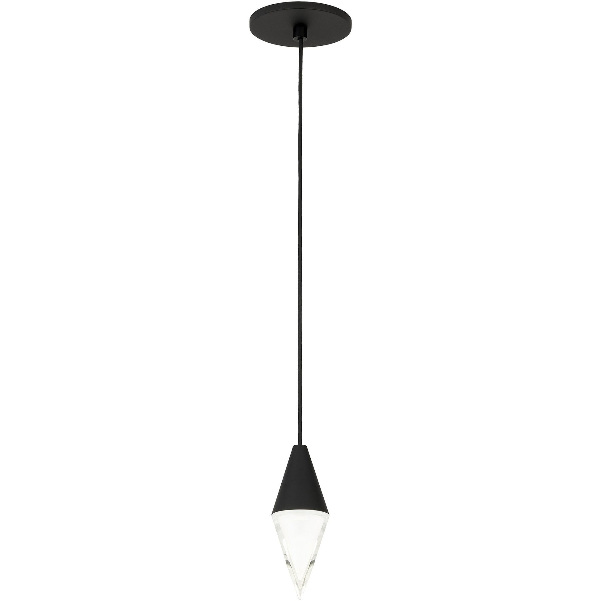 Visual Comfort Turret Modern Minimalist Conical Led Nightshade Black