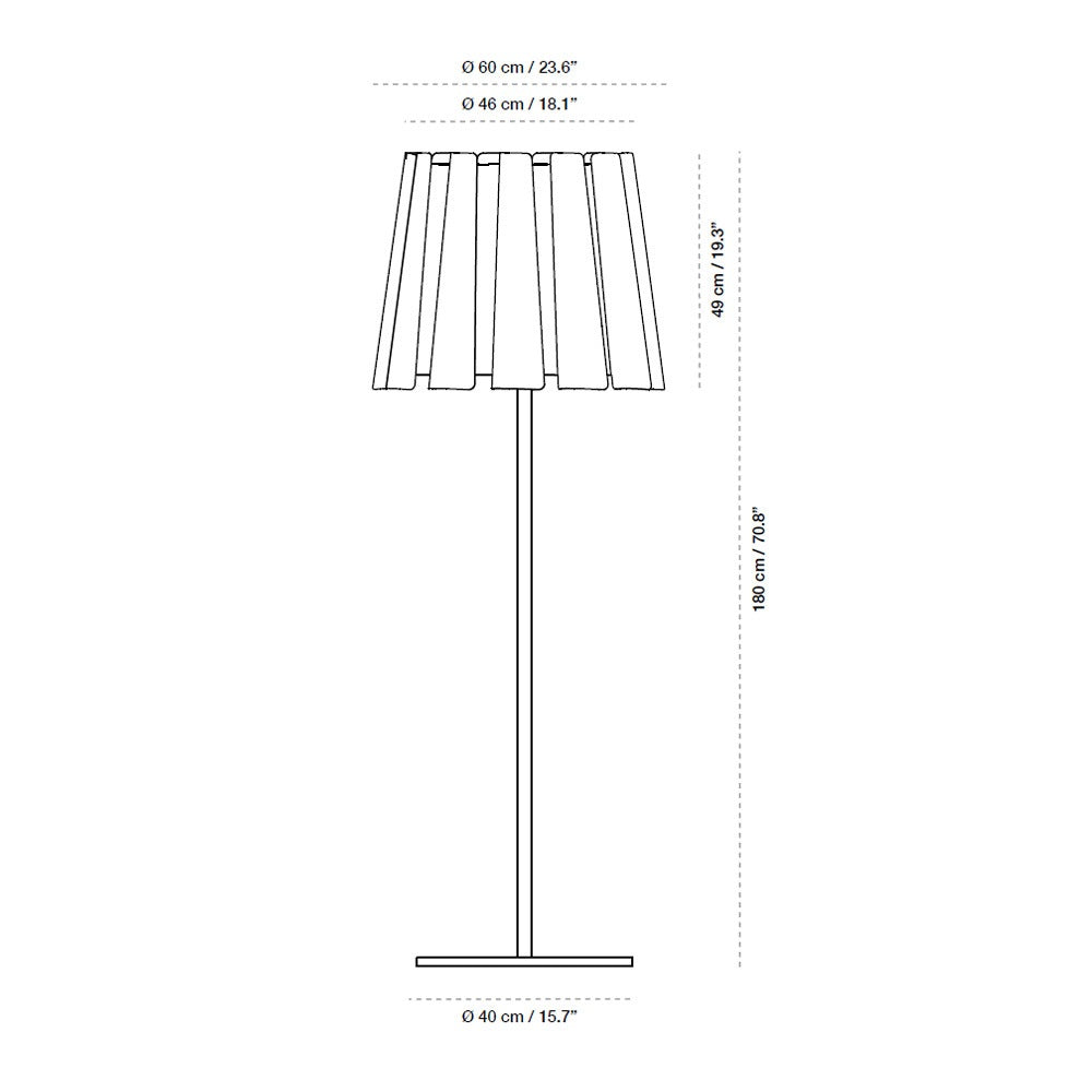 Carpyen Lighting Twist Floor Lamp