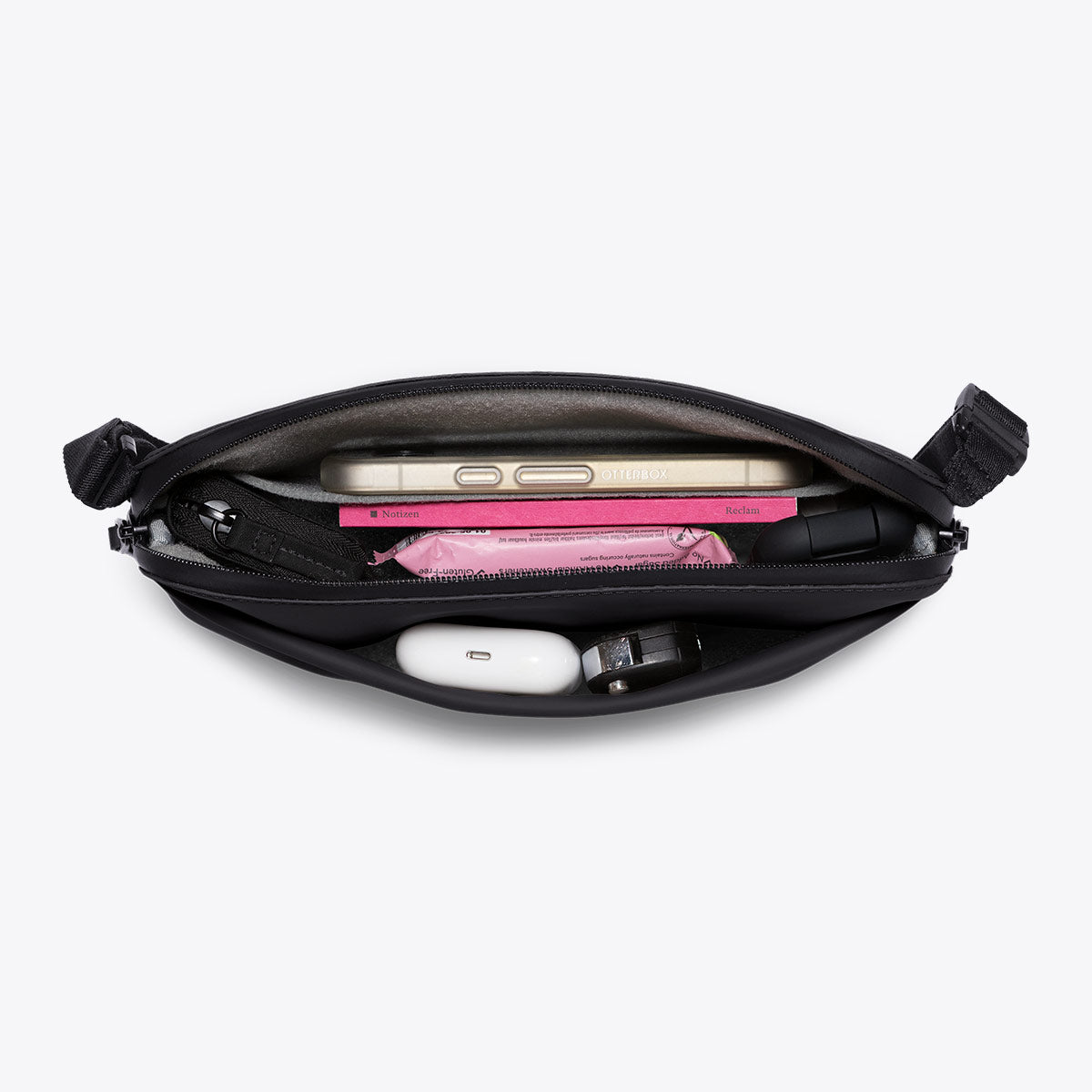 Ucon Acrobatics Melvin Large crossbody bag, black, Lotus Infinity (photo 4)