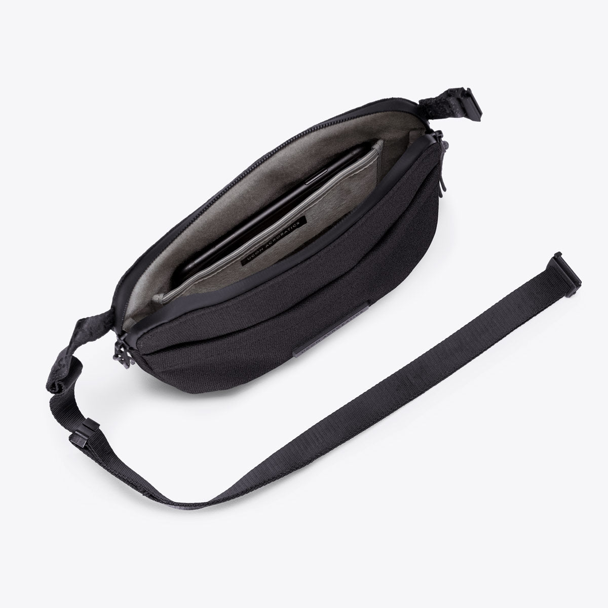 Ucon Acrobatics Melvin Medium crossbody bag, asphalt reflective, Phantom (photo 5)
