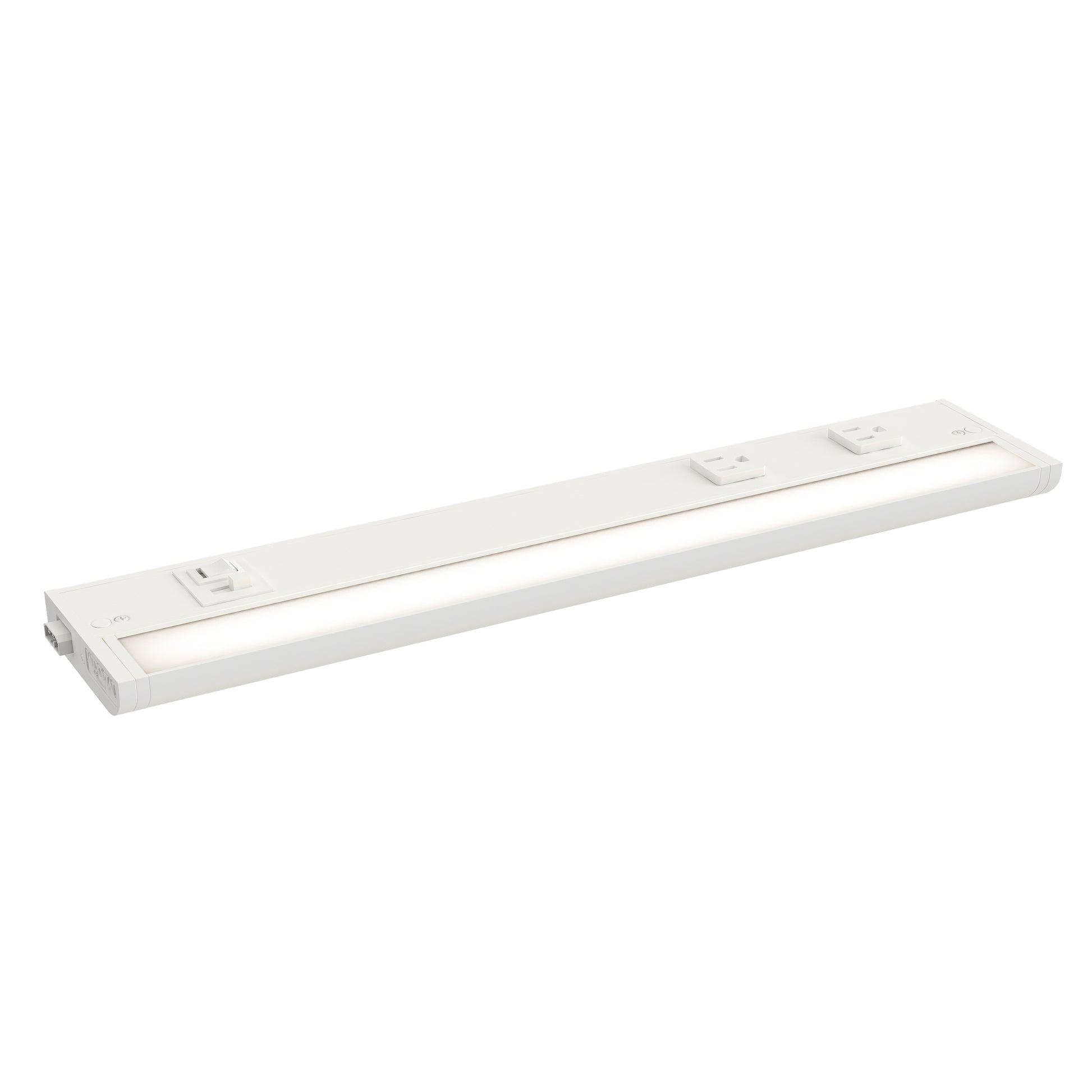 CounterMax 5K 18" LED Under Cabinet w 3 Prong White by Maxim Lighting