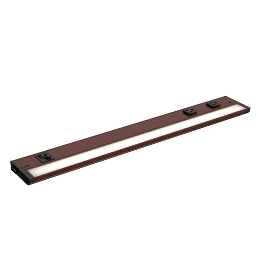 CounterMax 5K 24" LED Under Cabinet w 3 Prong Bronze by Maxim Lighting