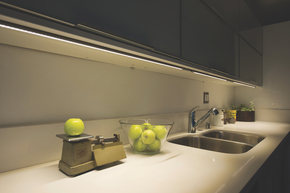 Koncept UCX Pro LED Under-Cabinet Light in a room setting, photo 4