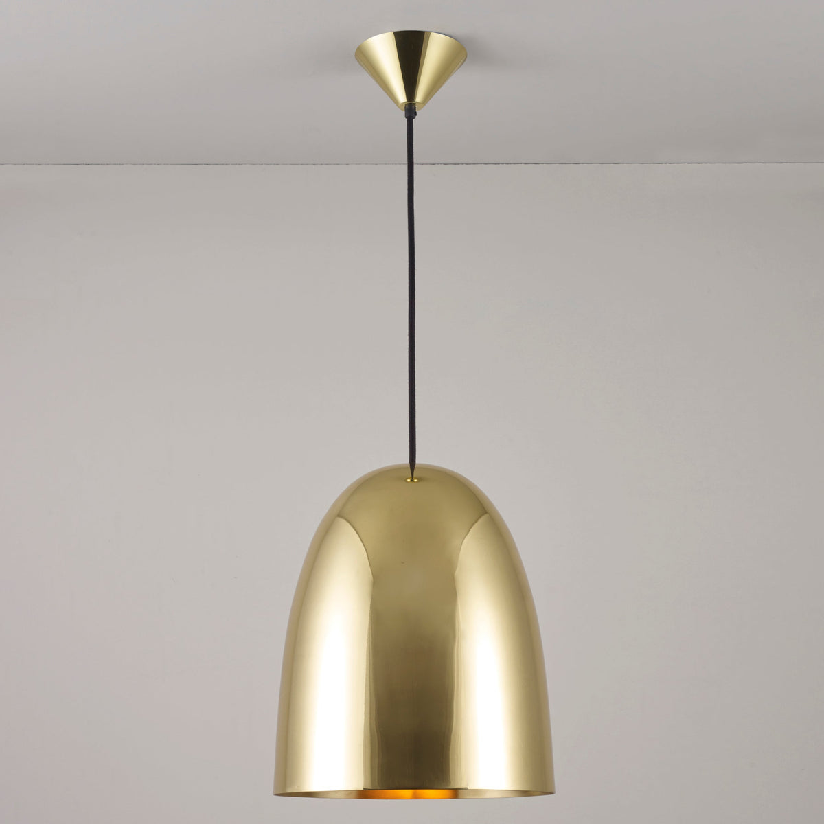 Stanley Large Pendant by Original BTC, Polished Brass (photo 2)