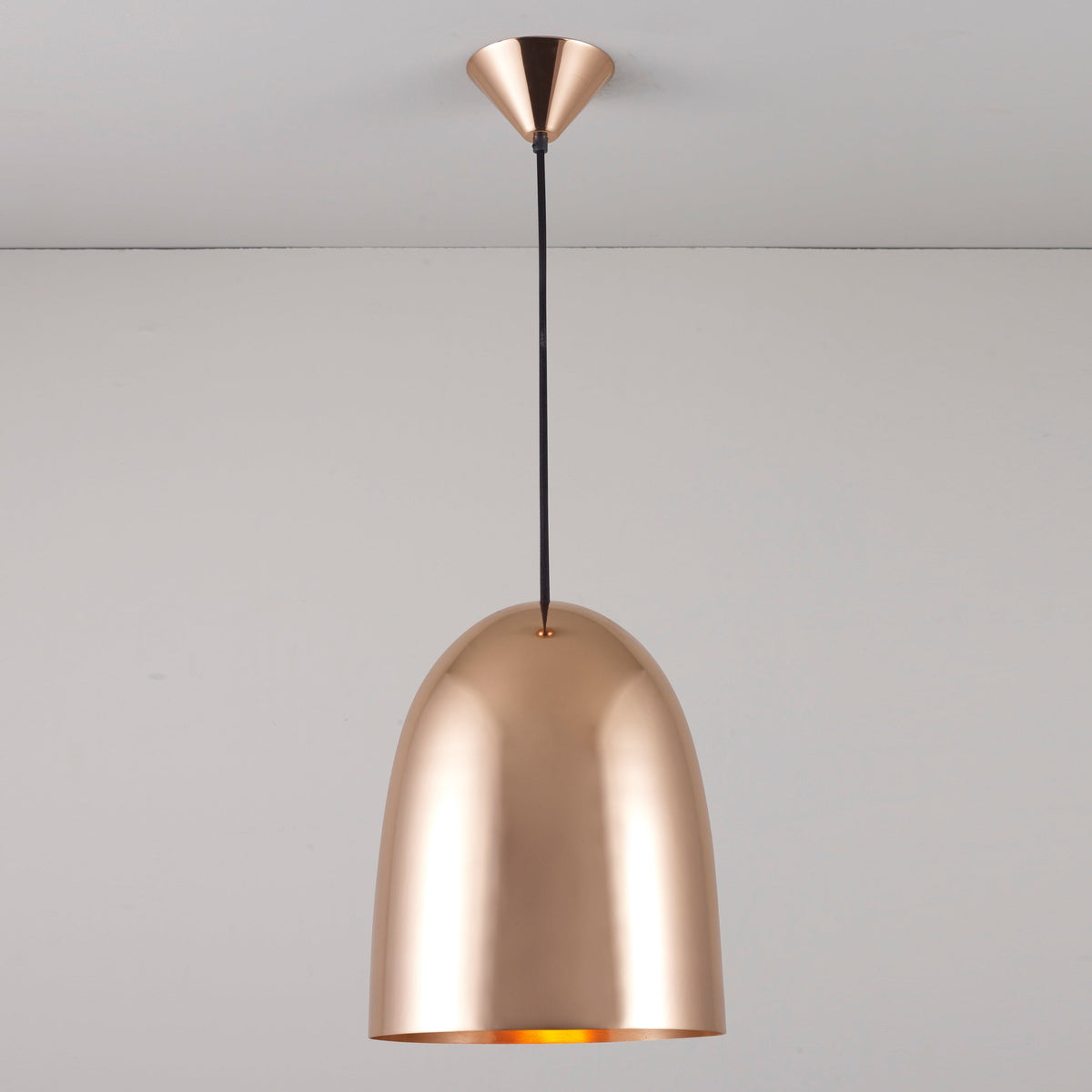 Stanley Large Pendant by Original BTC, Polished Copper (photo 1)