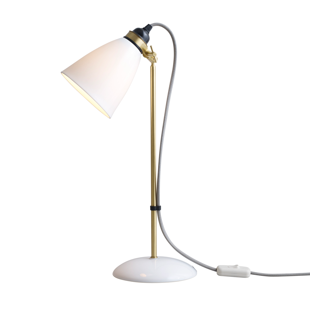 Hector 30 Table Lamp, Satin Brass by Original BTC (photo 2)
