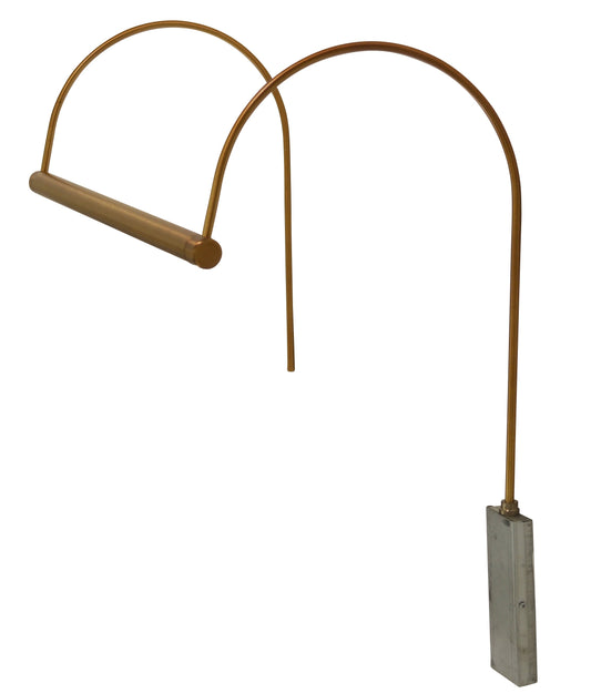 House of Troy Ultra Slim-Line 15" LED Plug-In Picture Light in Weathered Brass