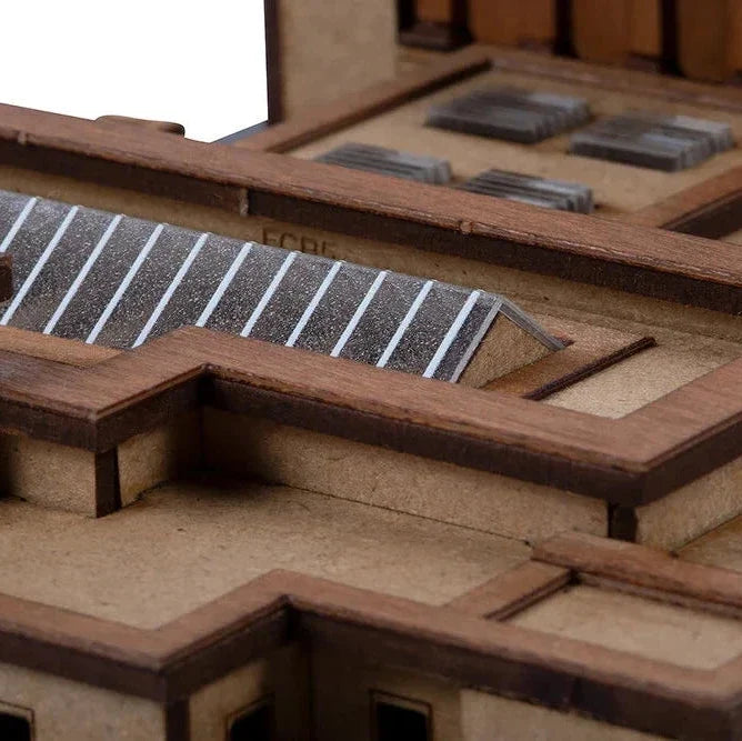 Little Building Co. Unity Temple – wooden model kit, photo 18