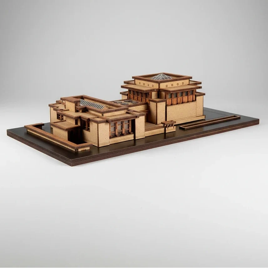 Little Building Co. Unity Temple – wooden model kit, photo 3