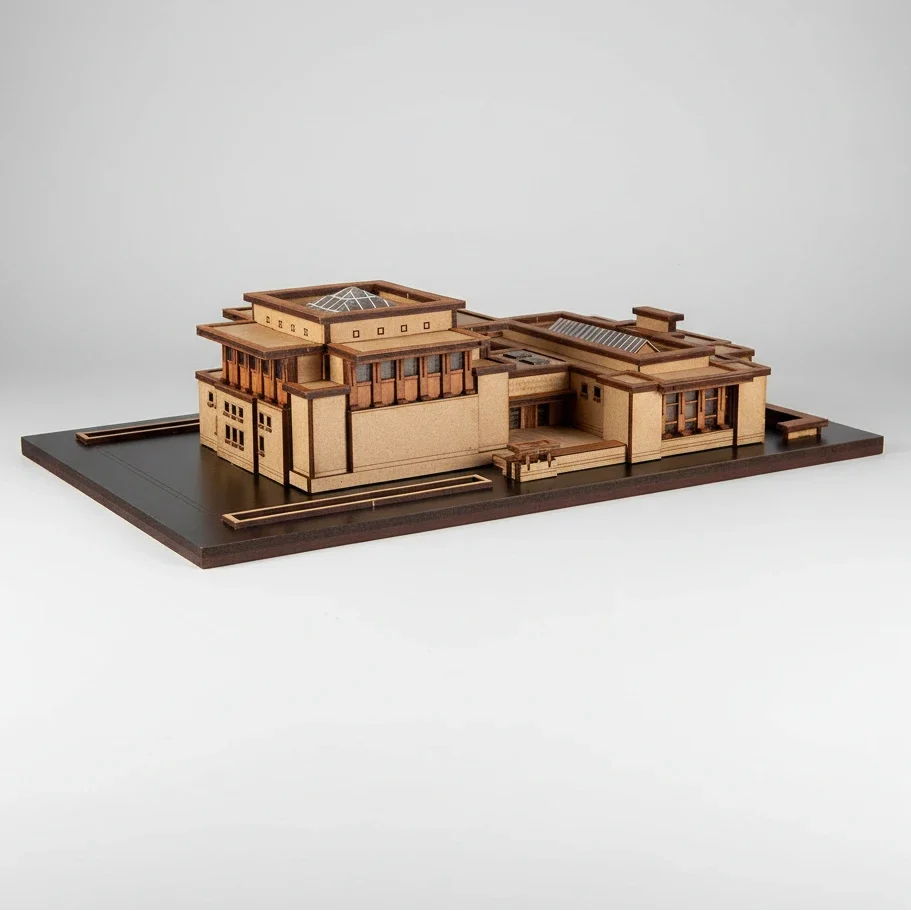 Little Building Co. Unity Temple – wooden model kit, photo 4