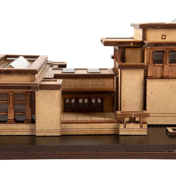 Little Building Co. Unity Temple – wooden model kit, photo 8