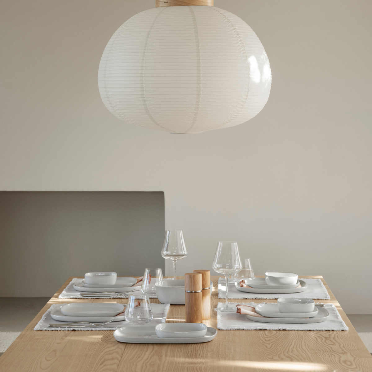 blomus VAHLO Rectangular Stoneware Serving Platter, 12 in – VAHLO serving platter styled with blomus BELO and PEPE