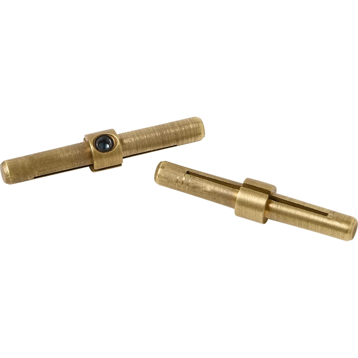 Visual Comfort MonoRail Conductive Connectors in Aged Brass, product photo