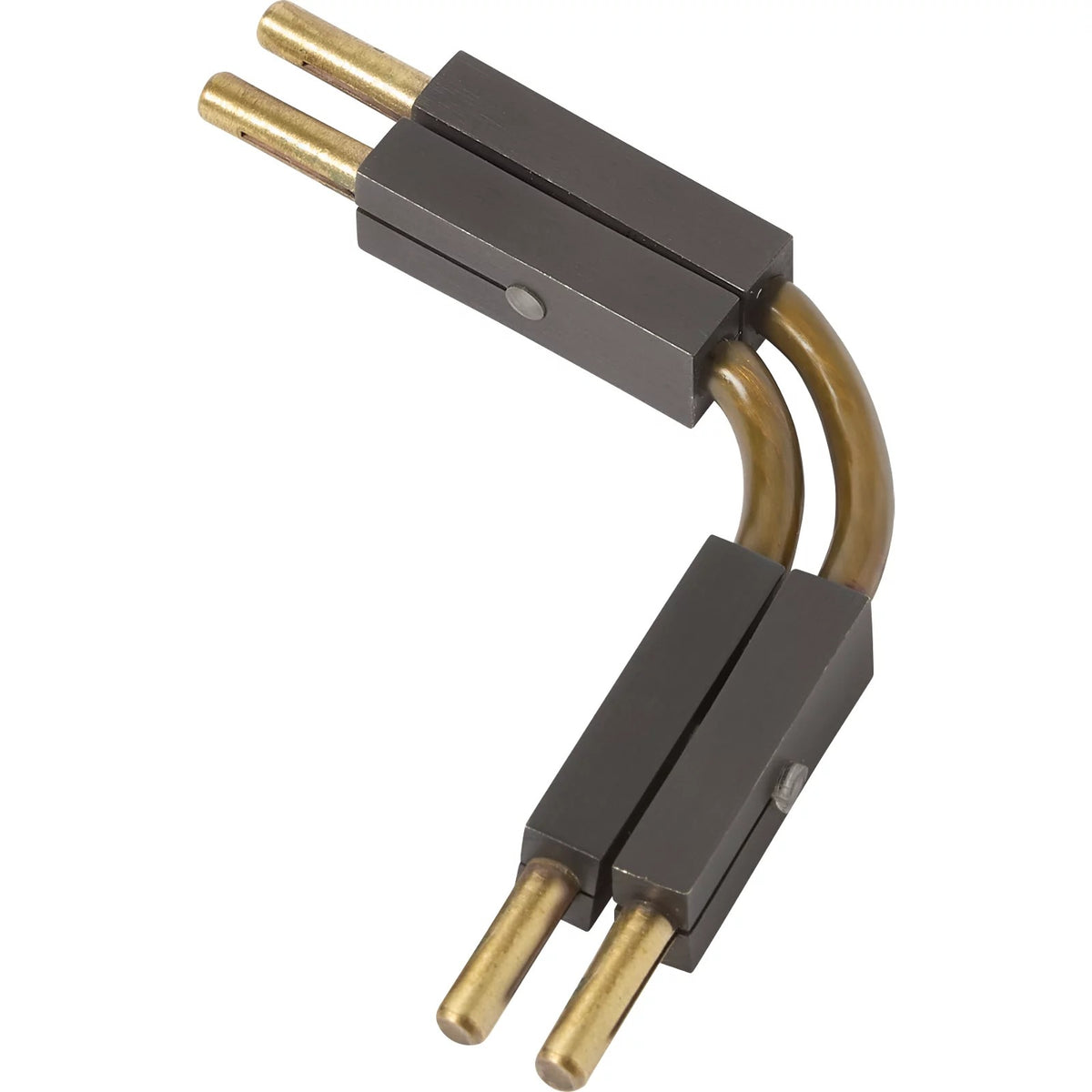 Visual Comfort MonoRail Flexible Vertical Connectors in Antique Bronze, product photo