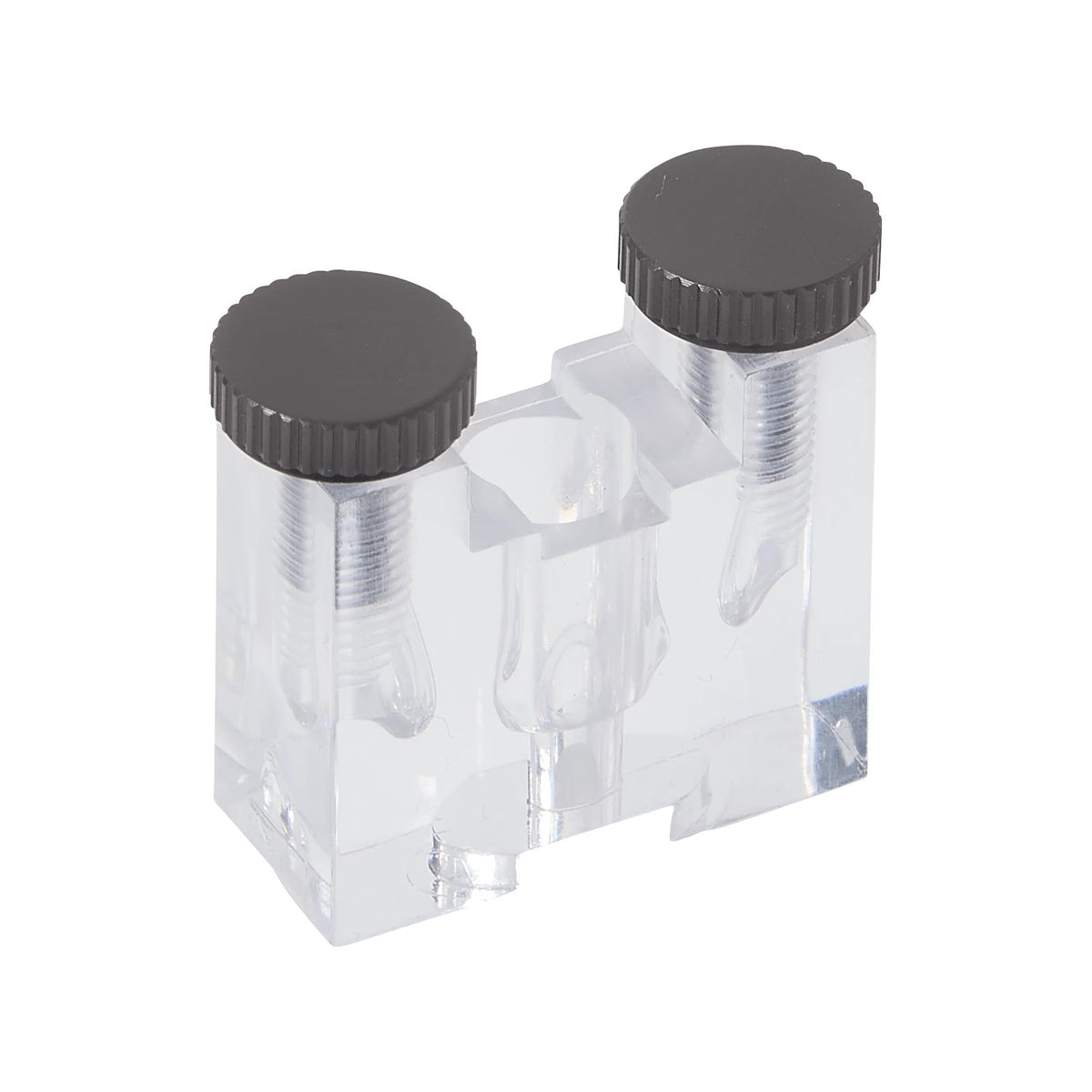 Visual Comfort Wall MonoRail Standoff in Satin Nickel, studio view